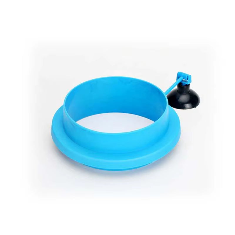Aquarium Feeding Ring Fish Tank Station Floating Food Tray Feeder Square Circle Accessory Portable Fish Food Feeder Suction Cup